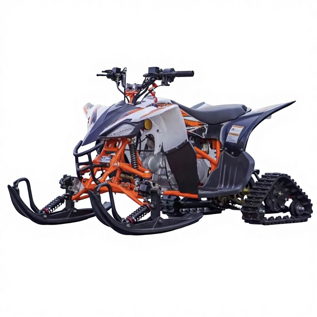 Outdoor Adventure Recreation - Бензиновый снегоход 125 куб. см, 4-тактный