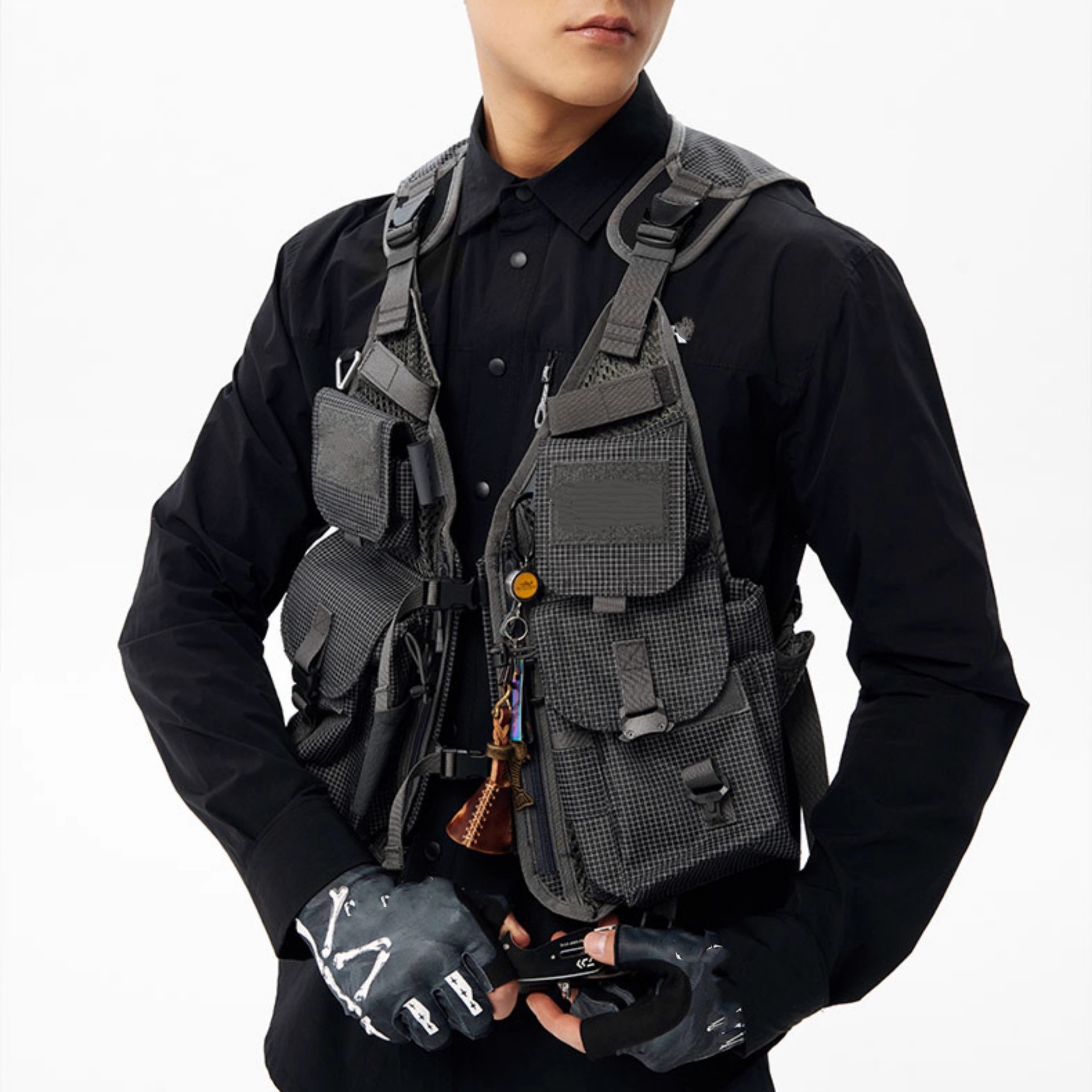 Outdoor Adventure Vest - Тактический рыболовный жилет для мужчин и