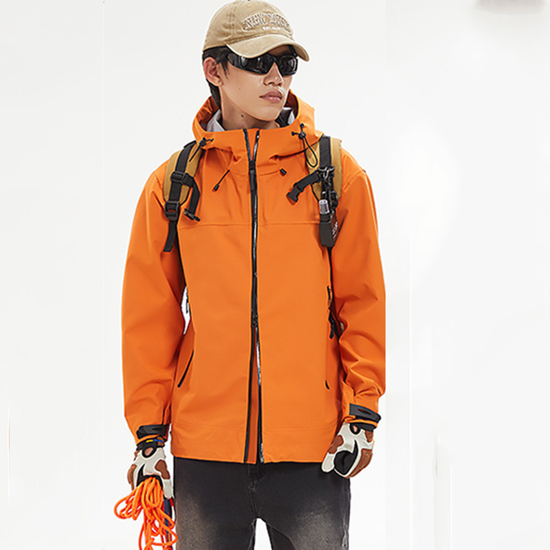 Outdoor Adventure Windbreaker - Мужские дождевики, легкая тефлоновая ветровка с