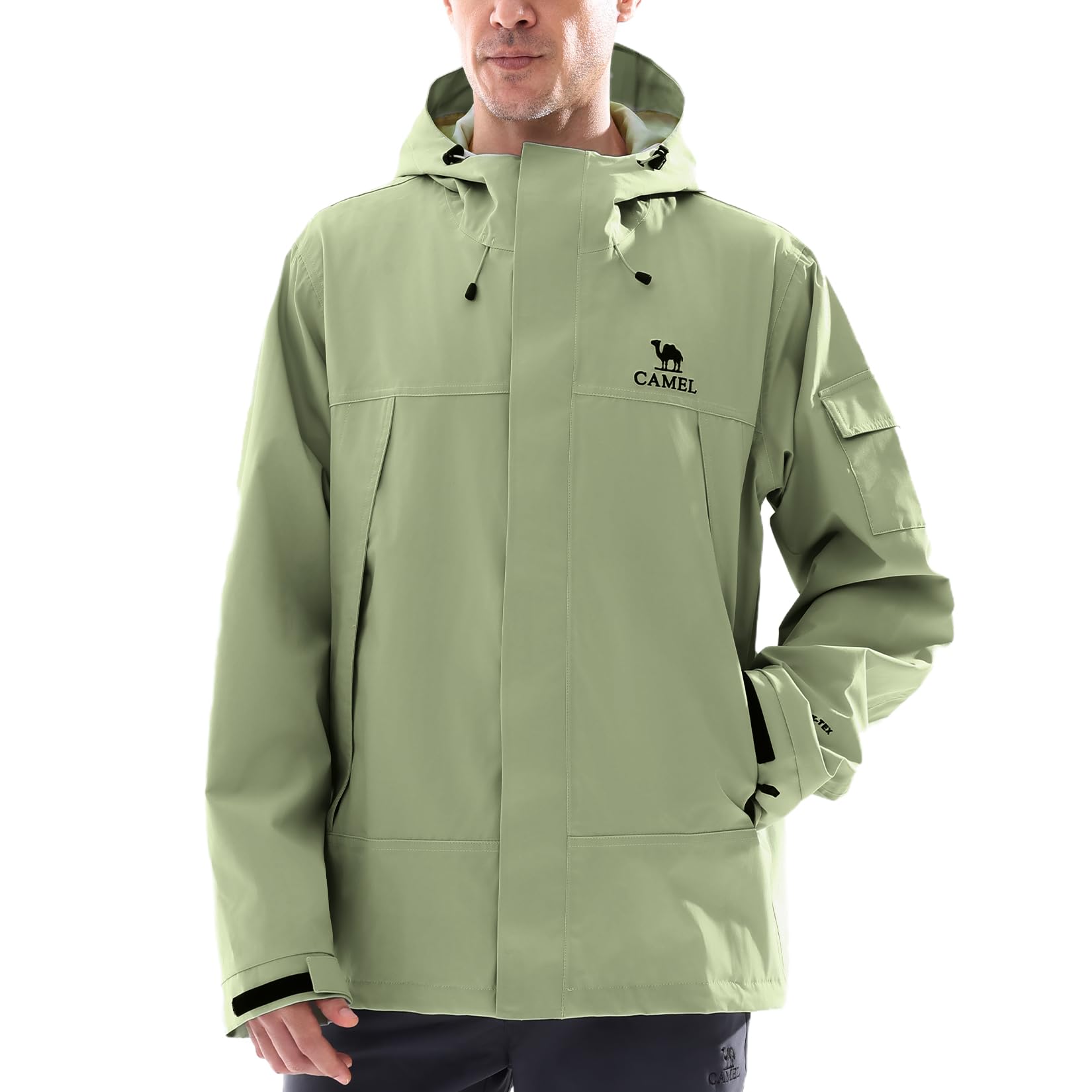 Outdoor Adventure Windbreaker - Мужские дождевики GOLDEN CAMEL, легкая тефлоновая