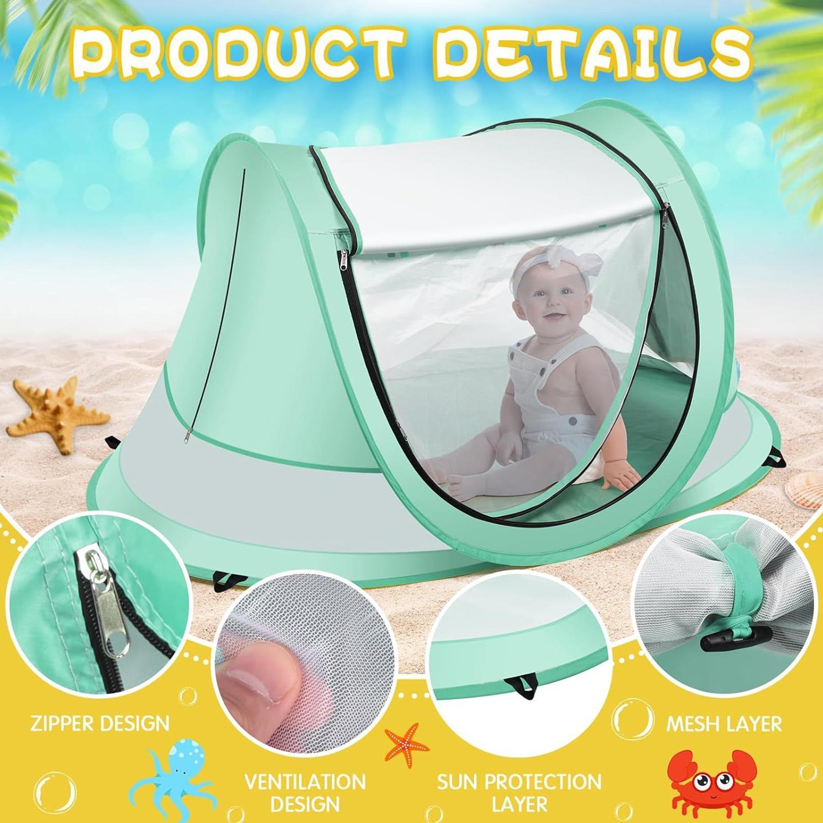 Пляжная палатка для малышей, с – обзор и цена Outdoor Adventure Tent