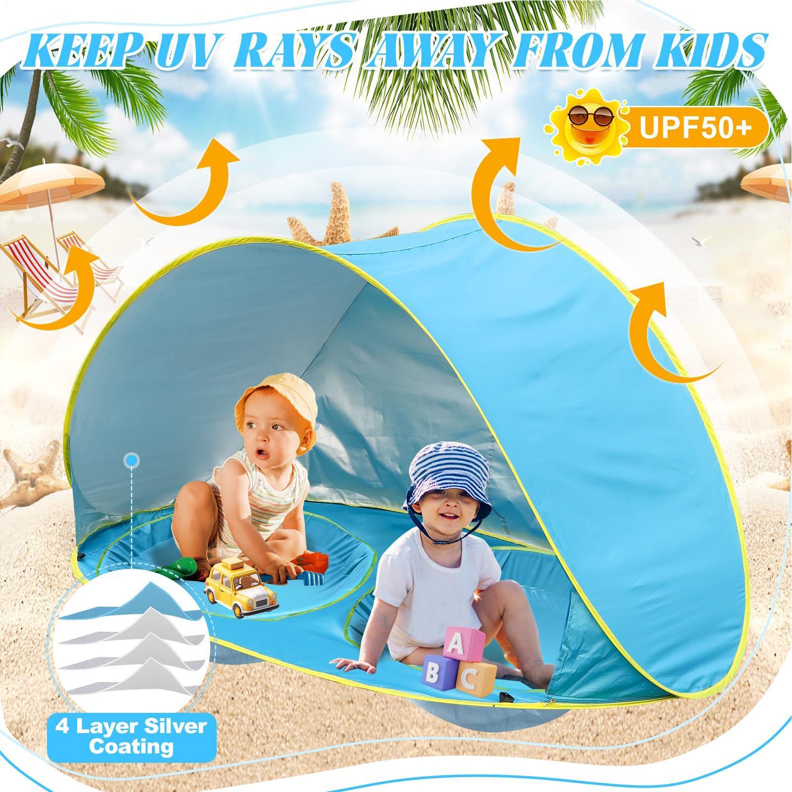 Детская пляжная палатка с басс – обзор и цена Outdoor Adventure Tent