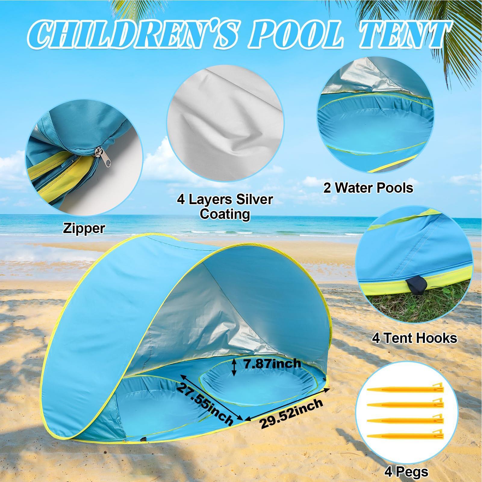 Детская пляжная палатка с басс – обзор и цена Outdoor Adventure Tent