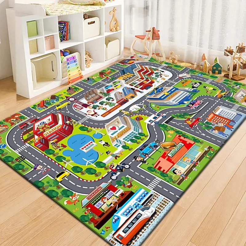 Красочный игровой коврик-карта – обзор и цена Outdoor Adventure Toys