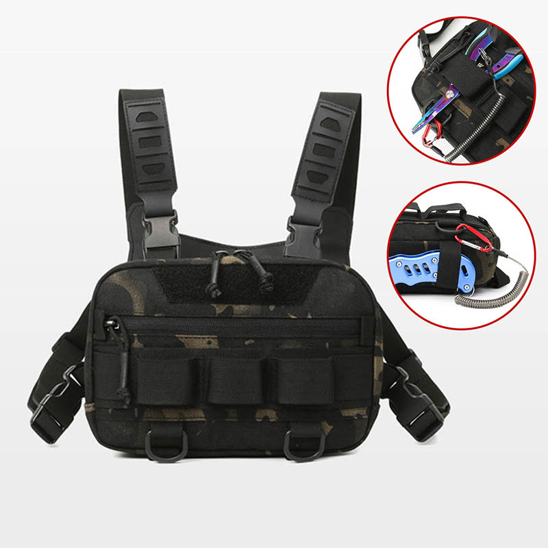 Тактический нагрудный рюкзак,  – обзор и цена Outdoor Adventure Vest