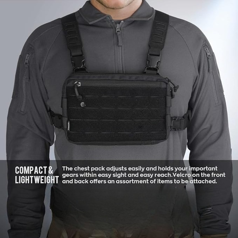 Нагрудная сумка для мужчин, су – обзор и цена Outdoor Adventure Vest