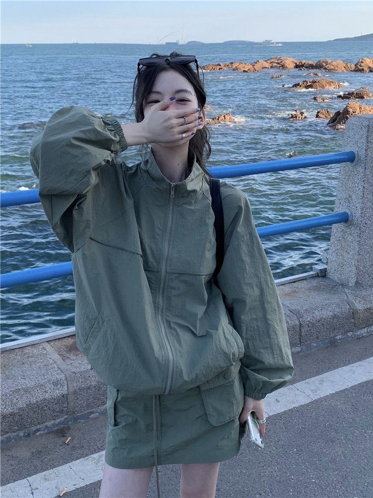 Винтажный женский солнцезащитн – обзор и цена Outdoor Adventure Windbreaker